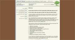 Desktop Screenshot of deborahberger.co.uk