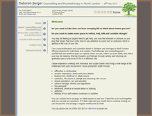 Tablet Screenshot of deborahberger.co.uk